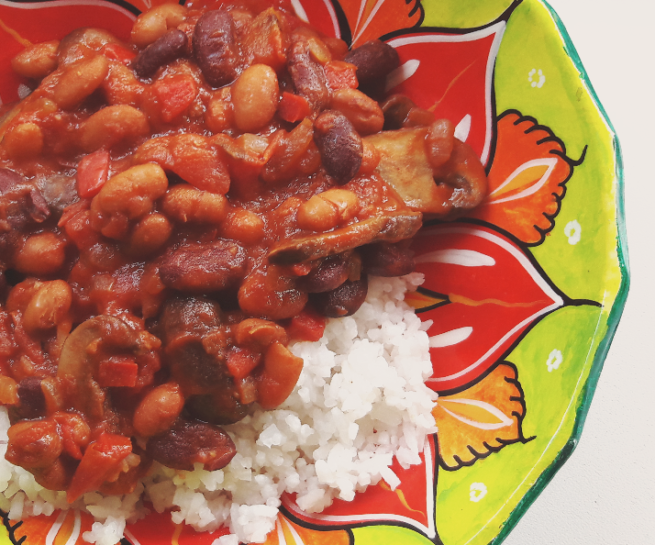 Recept Veganistische Chili sin carne