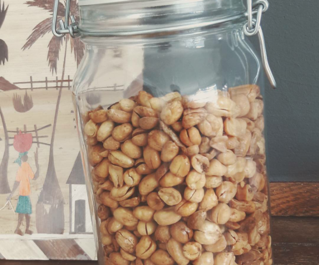 Recept Veganistische Katjang bawang putih